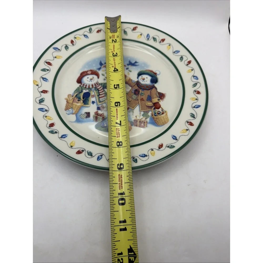 Longaberger Christmas Plate 9